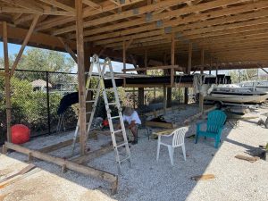 Rebuilding Boat Racks