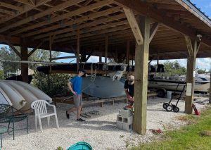 Refilling Boat Racks